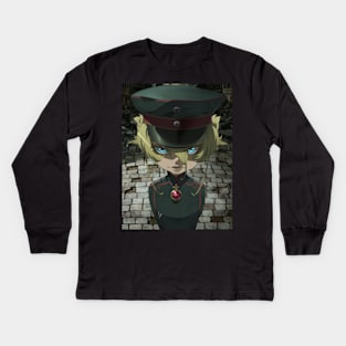 Yojo Senki - Saga of Tanya the Evil Kids Long Sleeve T-Shirt